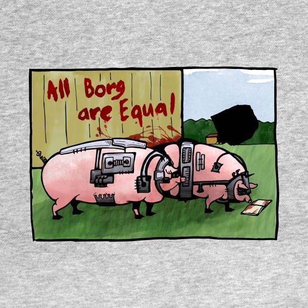 Borg Pigs by zzmyxazz